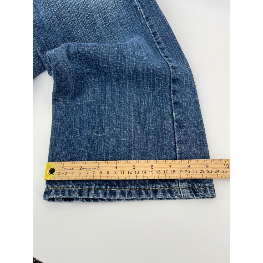 Levi's 514 Slim Straight Jeans Mens 38x32 Blue Medium Wash Denim Pants - Picture 9 of 9